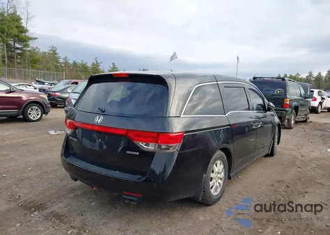 2014 Honda Odyssey Touring/Touring Elite из США, поврежденный, VIN 5FNRL5H95EB037441